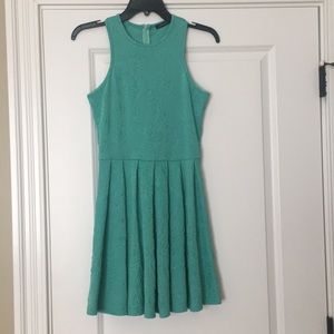 Teal dress